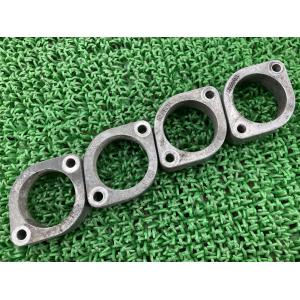 新品 アルミ削り出し エキゾーストフランジ マフラーフランジ 1台分