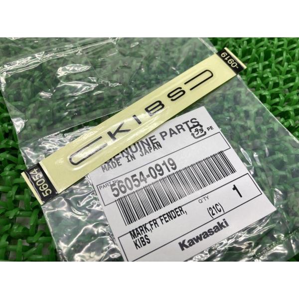 ZX-10R フロントフェンダーデカール 在庫有 即納 カワサキ 純正 新品 バイク 部品 車検 G...