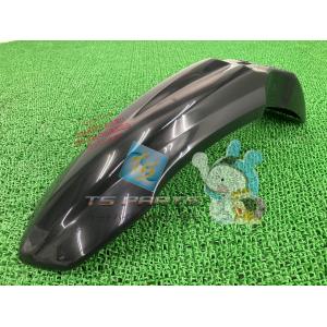 カワサキ（Kawasaki） KLX125 Dトラッカー125 フロントフェンダー 黒