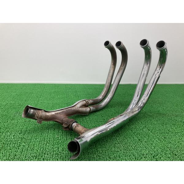 ゼファー1100 エキパイマフラー M035 カワサキ 純正 中古 バイク 部品 ZR1100A Z...