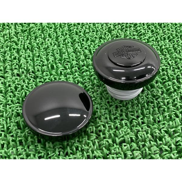 FXLRS タンクキャップ 黒 ハーレー 純正 中古 バイク 部品 ローライダーS 綺麗 良品 機能...