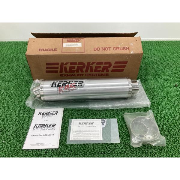 KERKER製 サイレンサーマフラー 151-20180 社外 新品 バイク 部品 K45 アルミ ...