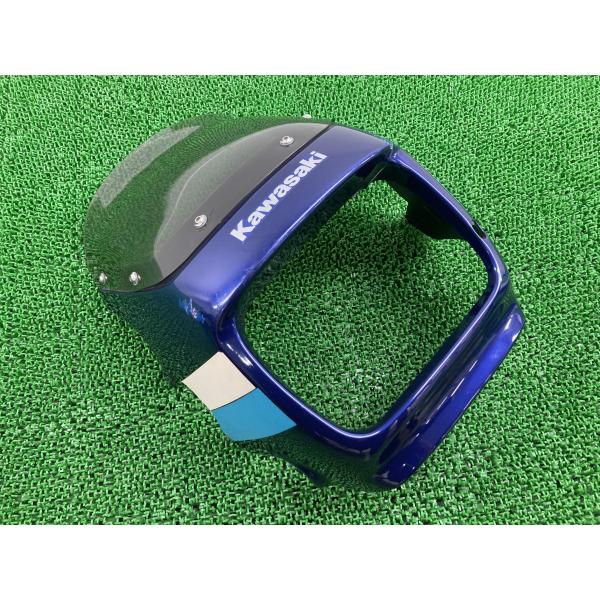 ZRX400 アッパーカウル 青M 55028-1326 カワサキ 純正 中古 バイク 部品 ZR4...