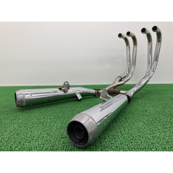 ゼファー1100 マフラー K296 カワサキ 純正 中古 バイク 部品 ZR1100A ZRT10...