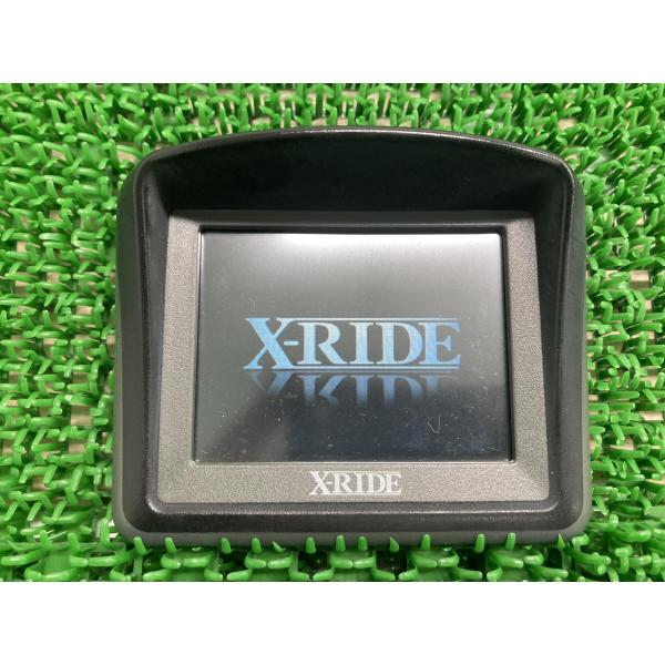 RWC製バイク専用 ナビ 社外 中古 バイク 部品 X-RIDE RM-XR351MC 割れ欠け無し...