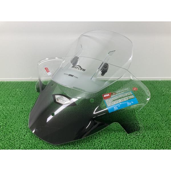 GIVI製MP3-300ie 500ie スクリーン AF5601 社外 中古 バイク 部品 ピアジ...