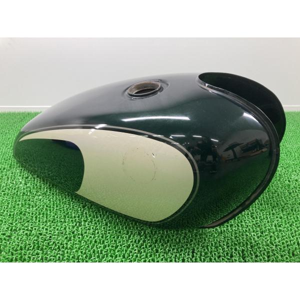 SR400 タンク 濃緑M ヤマハ 純正 中古 バイク 部品 1JR RH01J ノーマルガソリンタ...