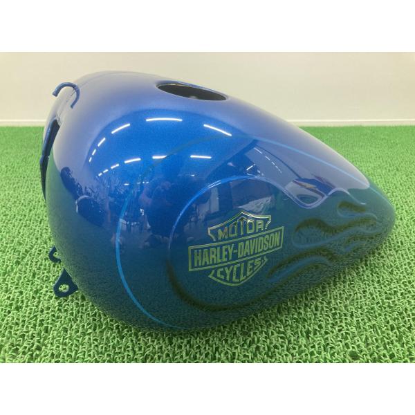 FLSTC1450 タンク 青M ハーレー 純正 中古 バイク 部品 ラジカルペイント ヘリテイジソ...
