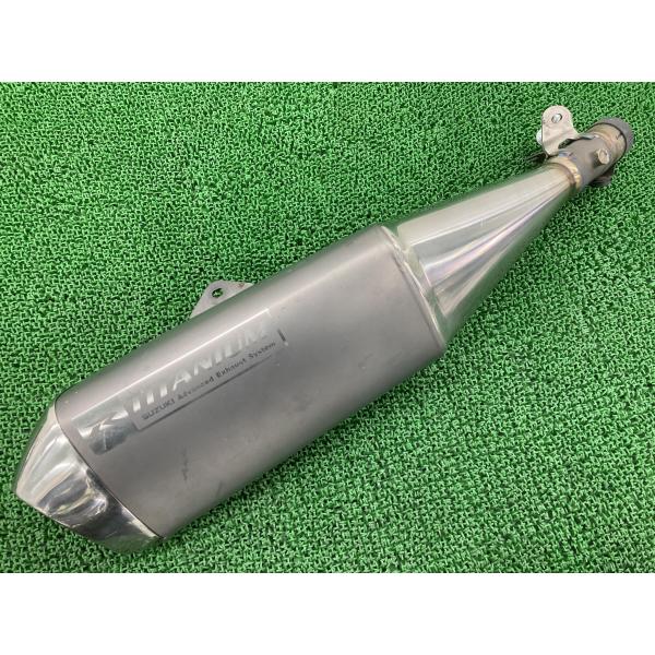 GSX-R1000 サイレンサーマフラー 41G2 スズキ 純正 中古 バイク 部品 GT77A 凹...