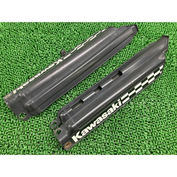 KDX250SR フロントフォークガード 左右 黒 55020-1363/55020-1364 カワ...