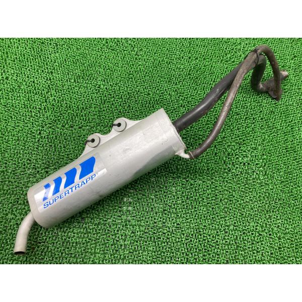 KSR-II マフラー カワサキ 純正 中古 バイク 部品 KMX80 KSR-2 ノーマル 凹み無...