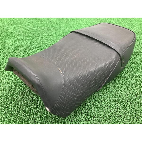 XJR400R シート 4HM9 ヤマハ 純正 中古 バイク 部品 RH02J シートバンド 修復素...
