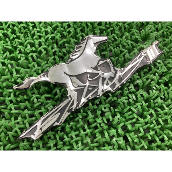 バリオスII タンクエンブレム 右 カワサキ 純正 中古 バイク 部品 ZR250B バリオス2 修...