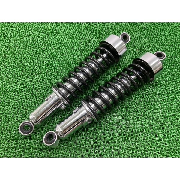 SR400 リアサスペンション 左右 ヤマハ 純正 中古 バイク 部品 RH16J ファイナル 曲が...