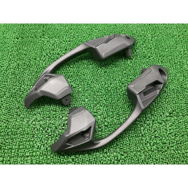 NINJA1000 グラブバー 左右 ガンM カワサキ 純正 中古 バイク 部品 ZXT00W 曲が...