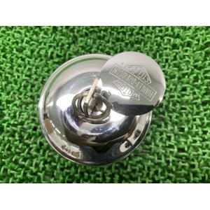 タンクキャップ 黒 61100121A ハーレー 純正 中古 バイク 部品