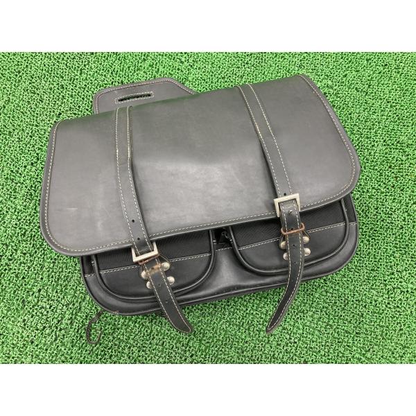 デグナー製 サイドバッグ 右 社外 中古 バイク 部品 DEGNER 破れ無し ハーレー ドラッグス...