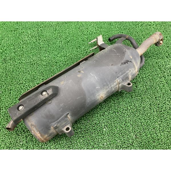 マグザム サイレンサーマフラー 1B75 ヤマハ 純正 中古 バイク 部品 SG21J MAXAM ...