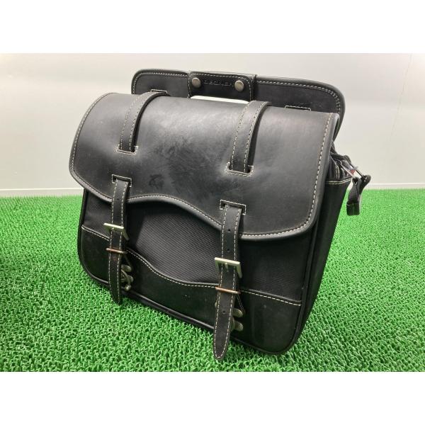デグナー製 サイドバッグ 片側 社外 中古 バイク 部品 DEGNER 12L ハーレー ドラッグス...