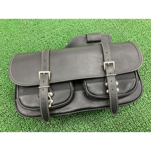 デグナー製 サイドバッグ 右 社外 中古 バイク 部品 10L 破れ無し ハーレー バルカン スティ...