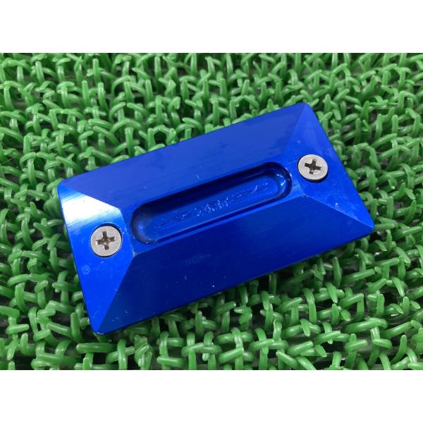 XRT製GSX1300Rハヤブサ マスターシリンダーキャップ 青 社外 中古 バイク 部品 GW71...