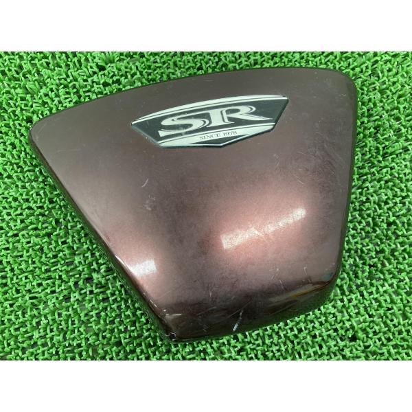 SR400 サイドカバー 左 茶M 3HT ヤマハ 純正 中古 バイク 部品 RH03J RH16J...