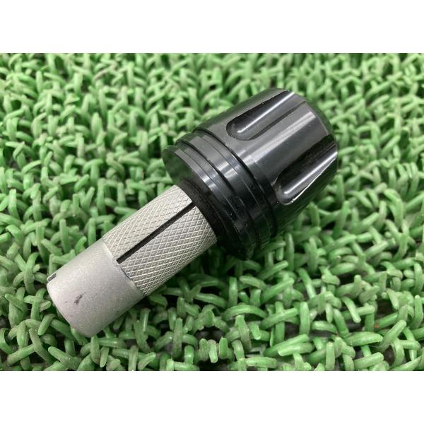 ファナティック製 ハンドルバーエンド 片側 黒 社外 中古 Fanatic リボルバー アルミ ハン...