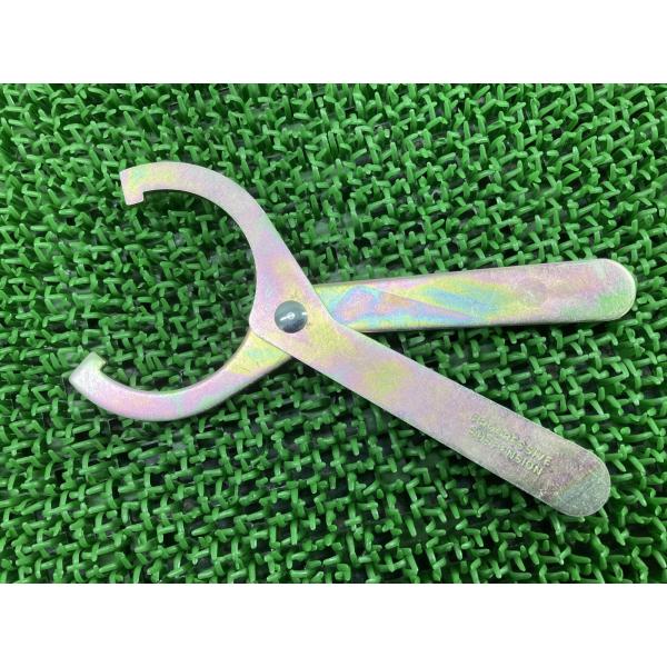 プログレッシブ製 フックレンチ 社外 中古 バイク 部品 ハーレー プリロード調整工具 リアサスペン...