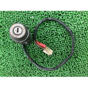 DT125R メインキーシリンダー ヤマハ 純正 中古 バイク 部品 3FW キー付 イグニッションスイッチ 機能的問題なし 当時物 品薄 yJ YAMAHA（ヤマハ） DT125R メインキーシリンダー 純正 中古 バイク 部品