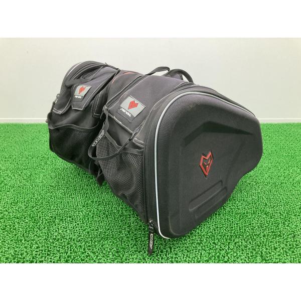 MENAT製 サイドバッグ 左右 社外 中古 バイク 部品 ツーリングバッグ 破れ無し 品薄 希少品...