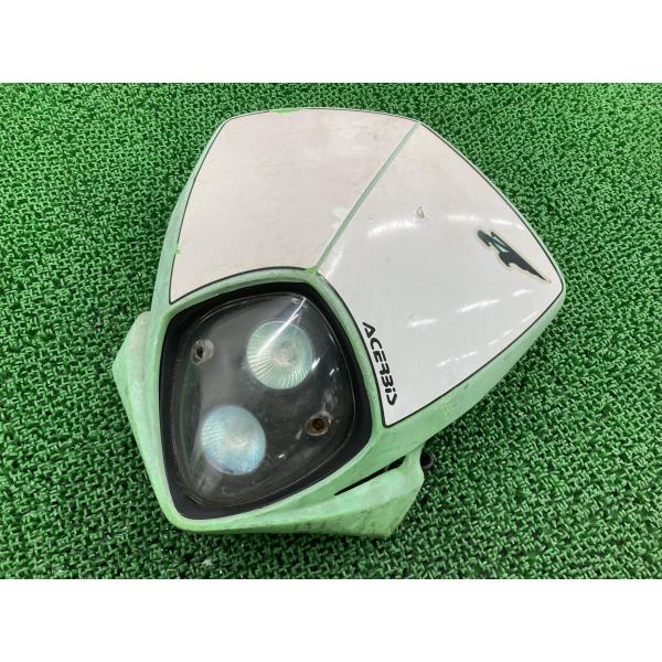 アチェルビス製 ライトカウル 社外 中古 バイク 部品 Dトラッカー KLX KDX WR250X ...