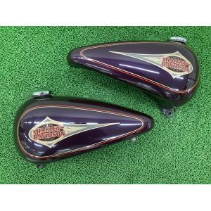 FLSTC1340 タンク 左右 紫 ハーレー 純正 中古 バイク 部品 タンク