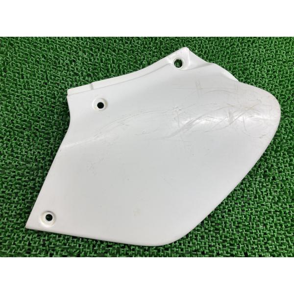 XR250 サイドカバー 左 白 KCZ ホンダ 純正 中古 バイク 部品 MD30 前期 ペイント...