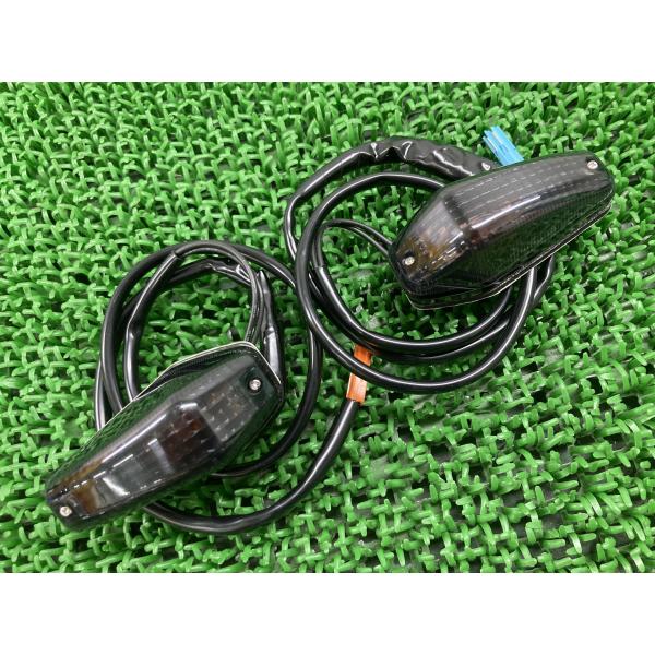 POSH製CBR 貼り付けウインカー 左右 社外 中古 バイク 部品 ホンダカプラー加工済み スモー...