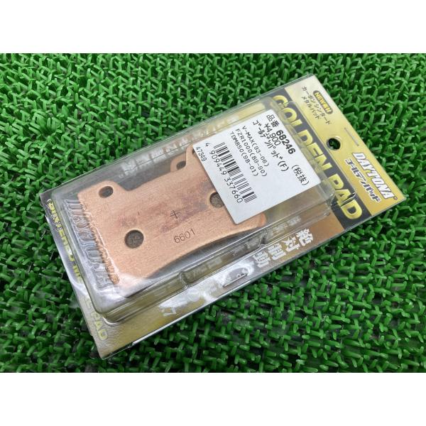 デイトナ製 ブレーキパッド フロント 社外 新品 バイク 部品 68246 ゴールデンパッド 93-...