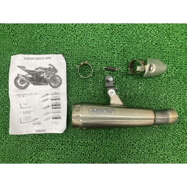 ARROW製GSX-R1000R サイレンサーマフラー DM11G-101*** 社外 中古 202...