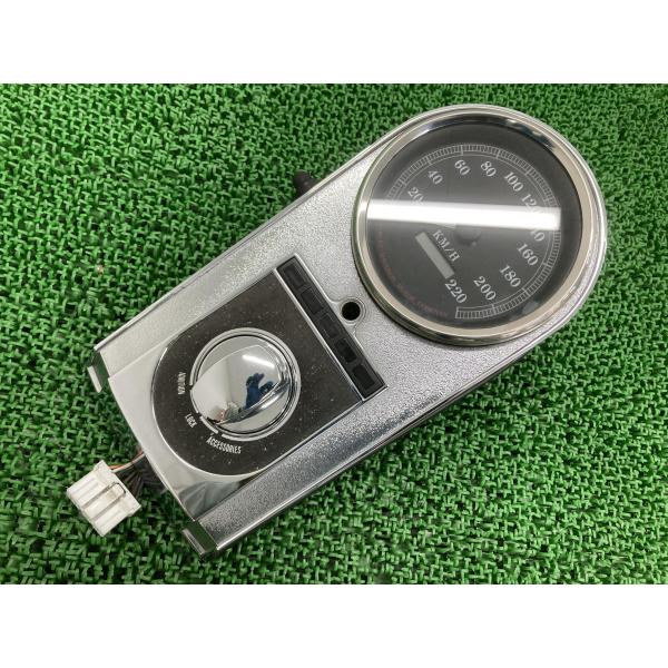 ソフテイル スピードメーター ハーレー 純正 中古 バイク 部品 FLSTC FLSTF FLSTS...
