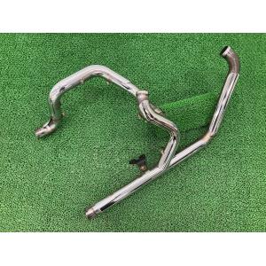 KERKERマフラー　ハーレー　エボ　ソフテイル KERKER製ハーレーソフテイル マフラー 社外 中古 バイク 部品 ステン