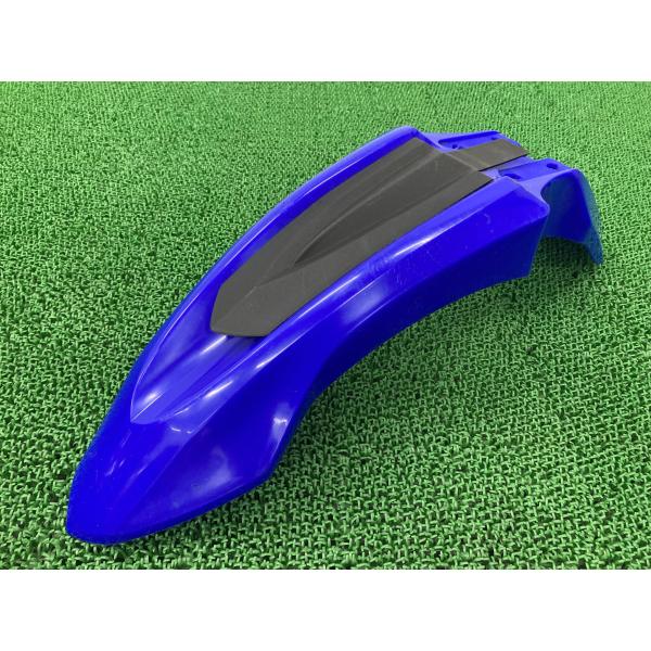 ポリスポート製 フロントフェンダー 青 85535 社外 中古 バイク 部品 POLISPORT ポ...