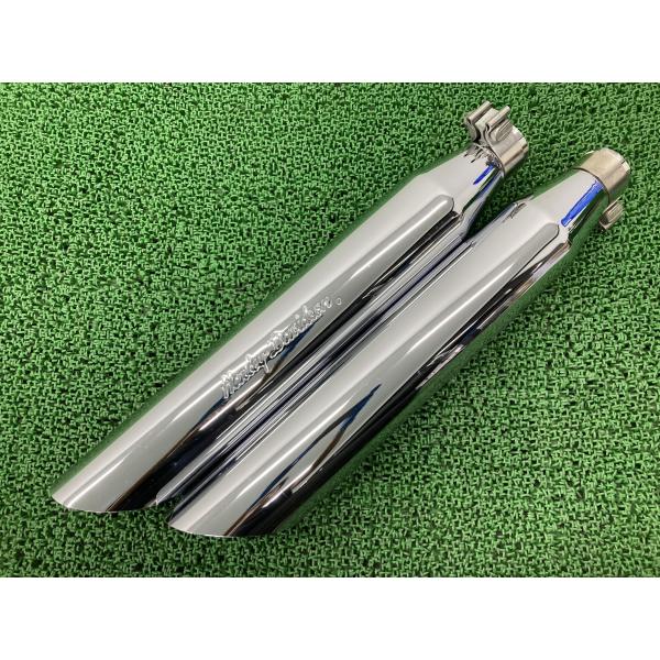 FLSTN1450 サイレンサーマフラー 65289-05 ハーレー 純正 中古 バイク 部品 ソフ...