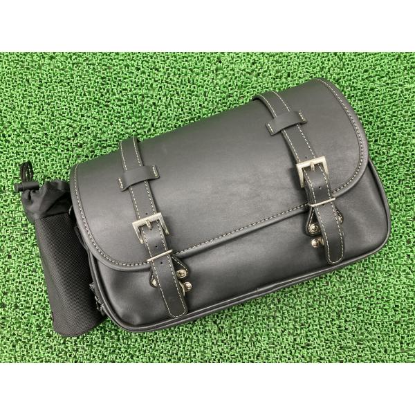 ヘンリービギンズ製 サイドバッグ 片側 社外 中古 バイク 部品 ハーレー ドラッグスター バルカン...