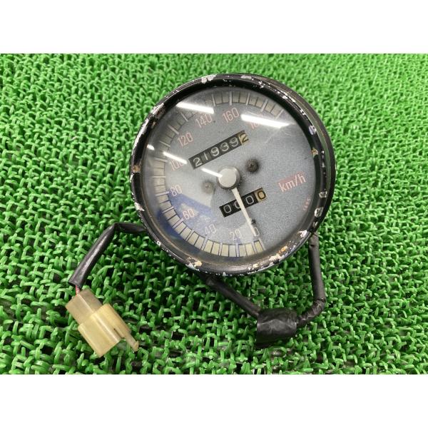 バリオス スピードメーター 1495 カワサキ 純正 中古 バイク 部品 ZR250A 割れ欠け無し...