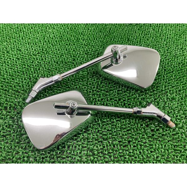 ゼファー1100 ミラー 左右 社外 中古 バイク 部品 ZR1100A ZRT10A 正10mm ...