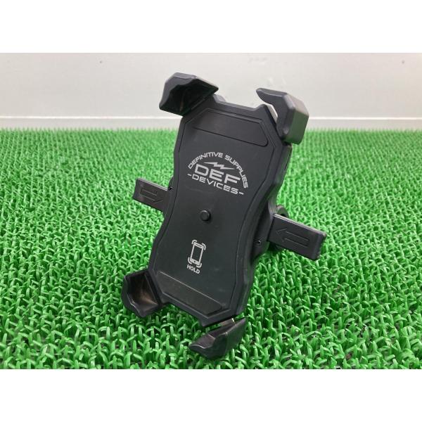 デフィニティサプライズ製 スマホホルダー 社外 中古 バイク 部品 DEF スマートフォンホルダー ...