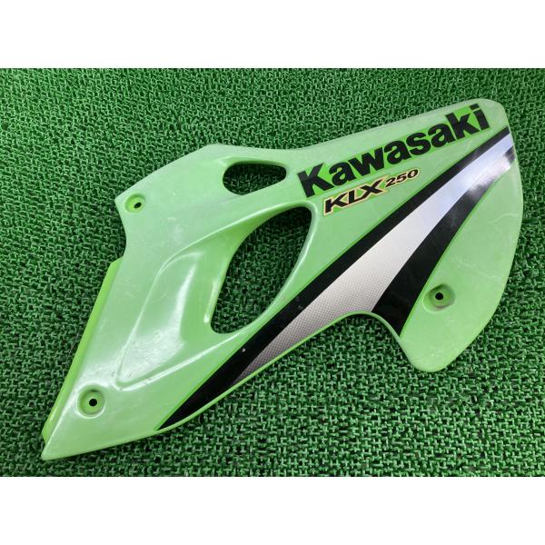 KLX250 シュラウド 右 緑 49089-0002 カワサキ 純正 中古 バイク 部品 LX25...