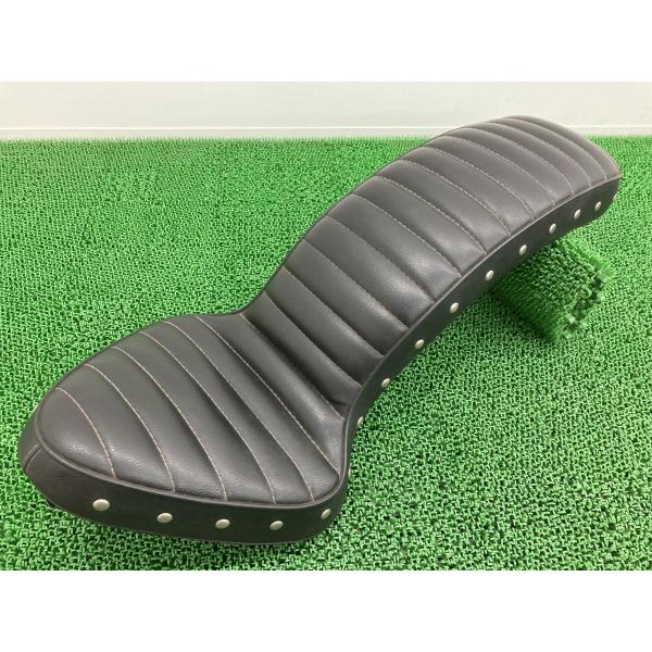 イージーライダース製ドラッグスター400 シート 社外 中古 バイク 部品 4TR VH01J コブ...