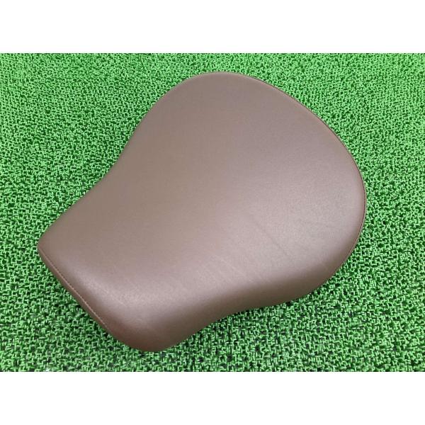 クラシック350 シート 茶 RAU00129 純正 中古 バイク 部品 ロイヤルエンフィールド 破...