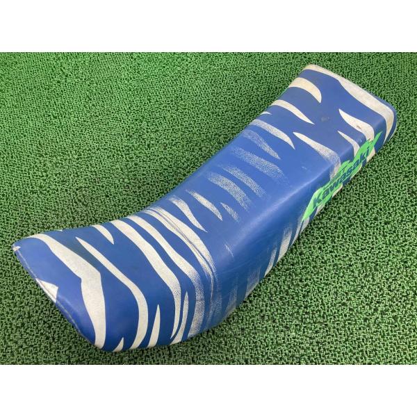 KDX200SR シート 青 53001-1561 カワサキ 純正 中古 バイク 部品 KDX200...