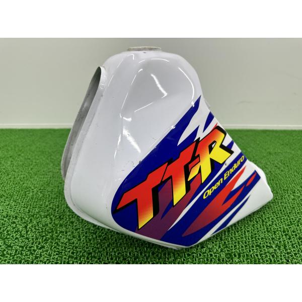 TT250R タンク 白 ヤマハ 純正 中古 バイク 部品 4GY ノーマルガソリンタンク 燃料タン...