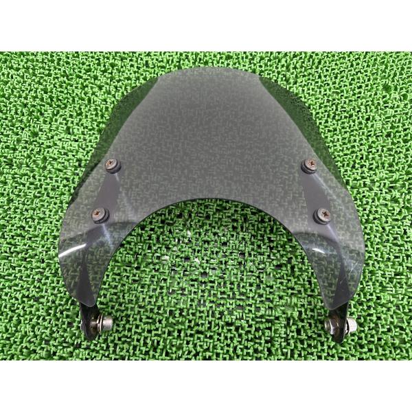 ワールドウォーク製スポーツスター スクリーン 社外 中古 ハーレー XL883 XL1200 スモー...